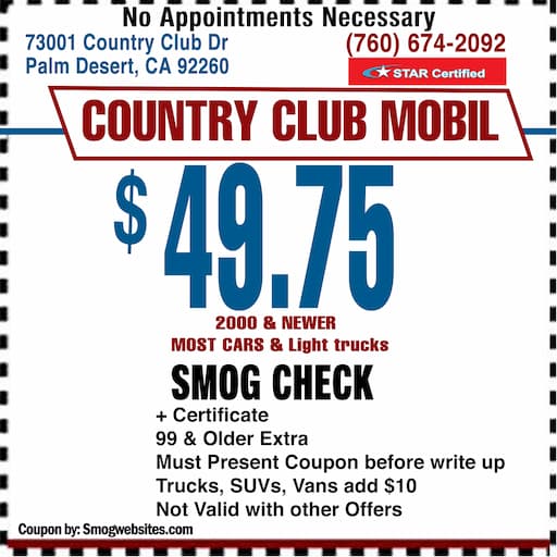 Smog Check Coupon