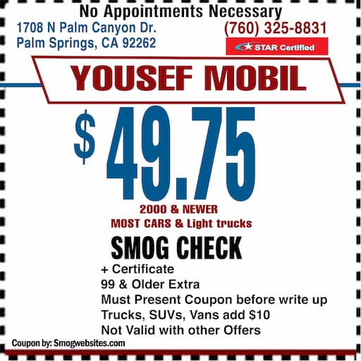 Smog Check Coupon